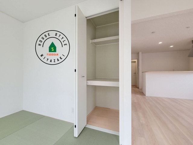 宮崎市島之内第11-3棟　(3号棟)の収納|収納には困りません。