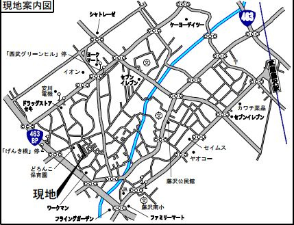 入間市上藤沢　未入居戸建て　４号棟の地図