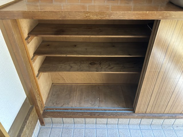 平吹町貸家の収納|シューズボックス