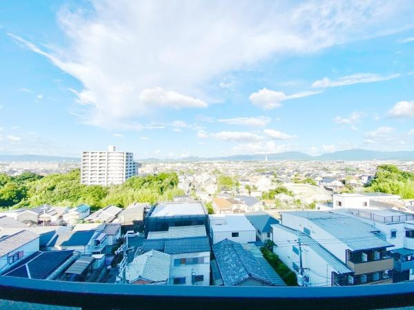 【その他】 | コスモヒルズ北野田 | 8階建て7階からの景色♪東向きバルコニー！