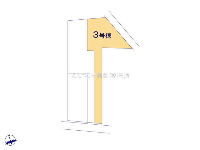 リーブルガーデン町屋町の区画図