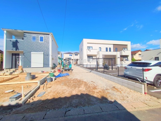 リーブルガーデン町屋町の前面道路含む現地写真