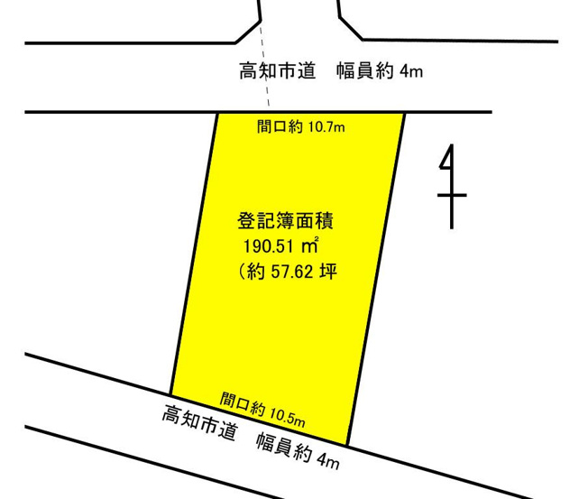 【区画図】 | 高知市愛宕山南町
