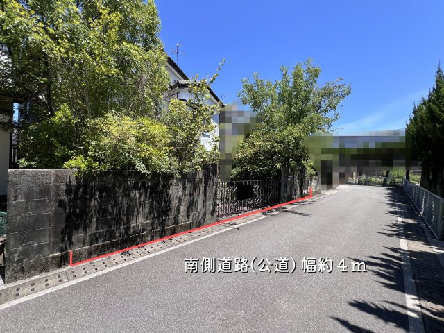 【前面道路含む現地写真】 | 高知市愛宕山南町