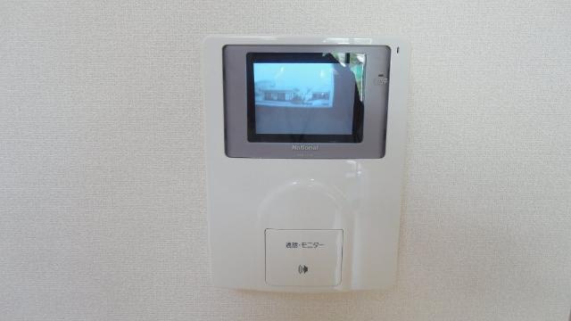 グランデルの内装|カメラ付インターホン