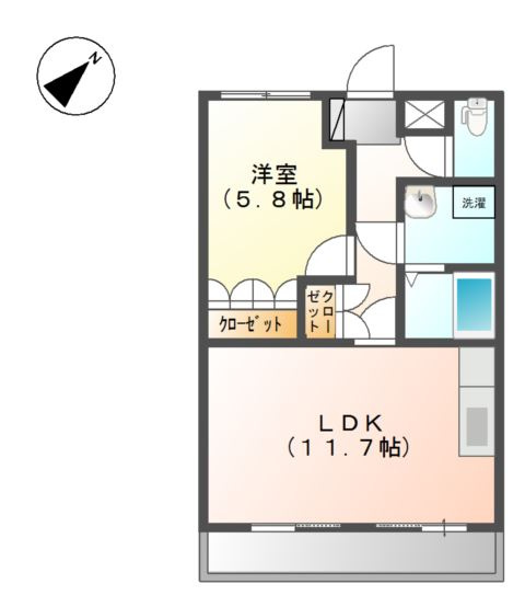 グランデルの間取り