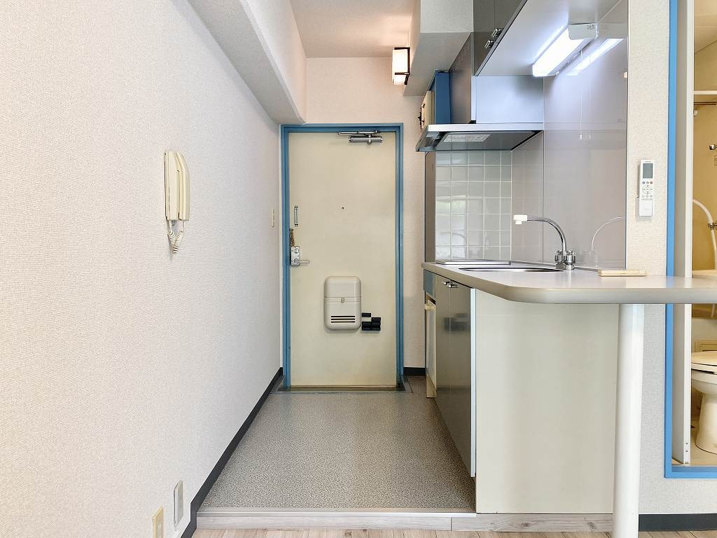 ファーランジュ西中延の玄関