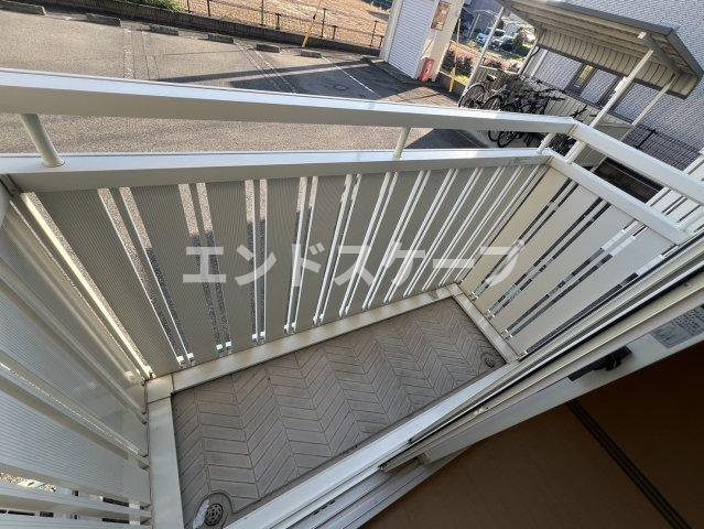 パルクノールのバルコニー|高崎、前橋のお部屋探しはエンドスケープまで！お客様の理想お聞かせ下さい♪