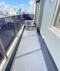 プレサンスNEO九条ディアシスのバルコニー