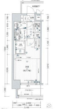 【間取り】 | MJC大阪ファインゲート