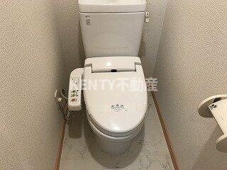 【トイレ】 | ヴォーガコルテ多摩川 | ※過去退去時のお写真です