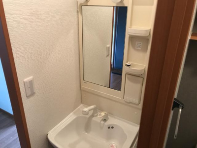 【洗面所】 | グランディール姫路 | 洗髪洗面化粧台