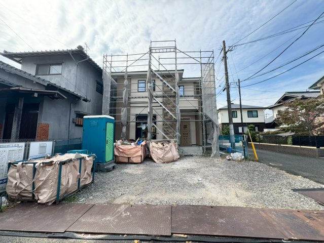  For.M Iーフォルムー小倉南区湯川新町3丁目4期　【小倉南区　新築戸建て】の外観|現地撮影2025,10,2　For.M Iーフォルムー小倉南区湯川新町3丁目4期　【小倉南区　新築戸建て】