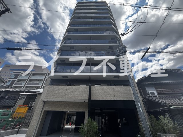 リヴェント森ノ宮の外観|外観は落ち着いています