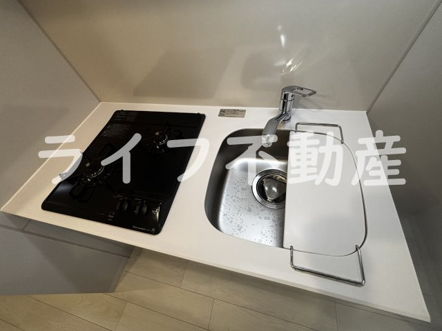 リヴェント森ノ宮のキッチン|きれいなキッチンです