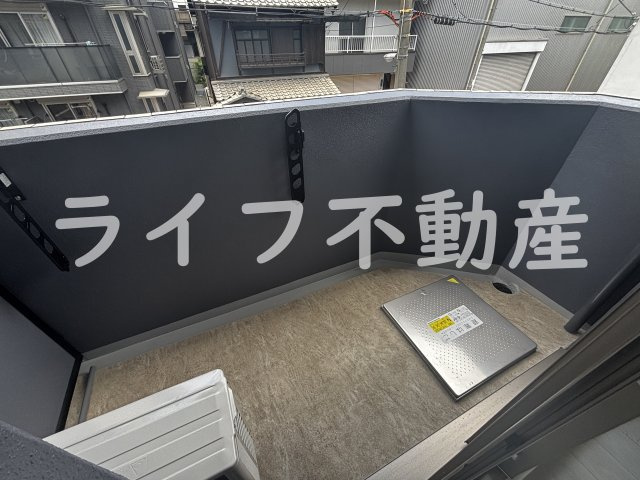 リヴェント森ノ宮のバルコニー|バルコニー付きです
