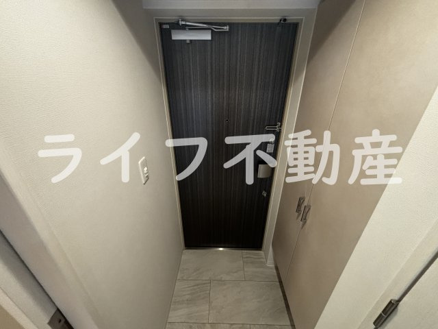 リヴェント森ノ宮の玄関|ゆったりとした玄関です