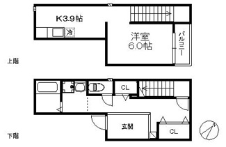 【間取り】 | ポラリス光丘Ⅰ