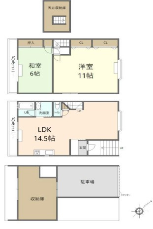 【間取り】 | K22049-紫明