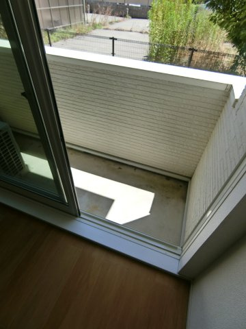 ブライト　スクエア　Ⅱのバルコニー