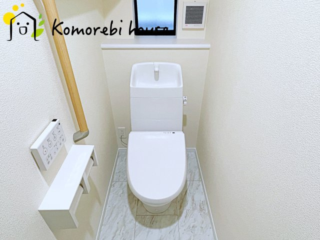 北本市北本　第1　新築一戸建て　ハートフルタウン　Aのトイレ|清潔感のあるトイレです