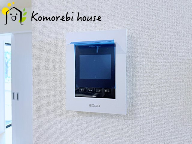 北本市北本　第1　新築一戸建て　ハートフルタウン　Aの防犯設備|来客時も画面で確認できる安心のTVモニターフォン。録画機能も付いているの安心。忙しい毎日をしっかりサポートします。