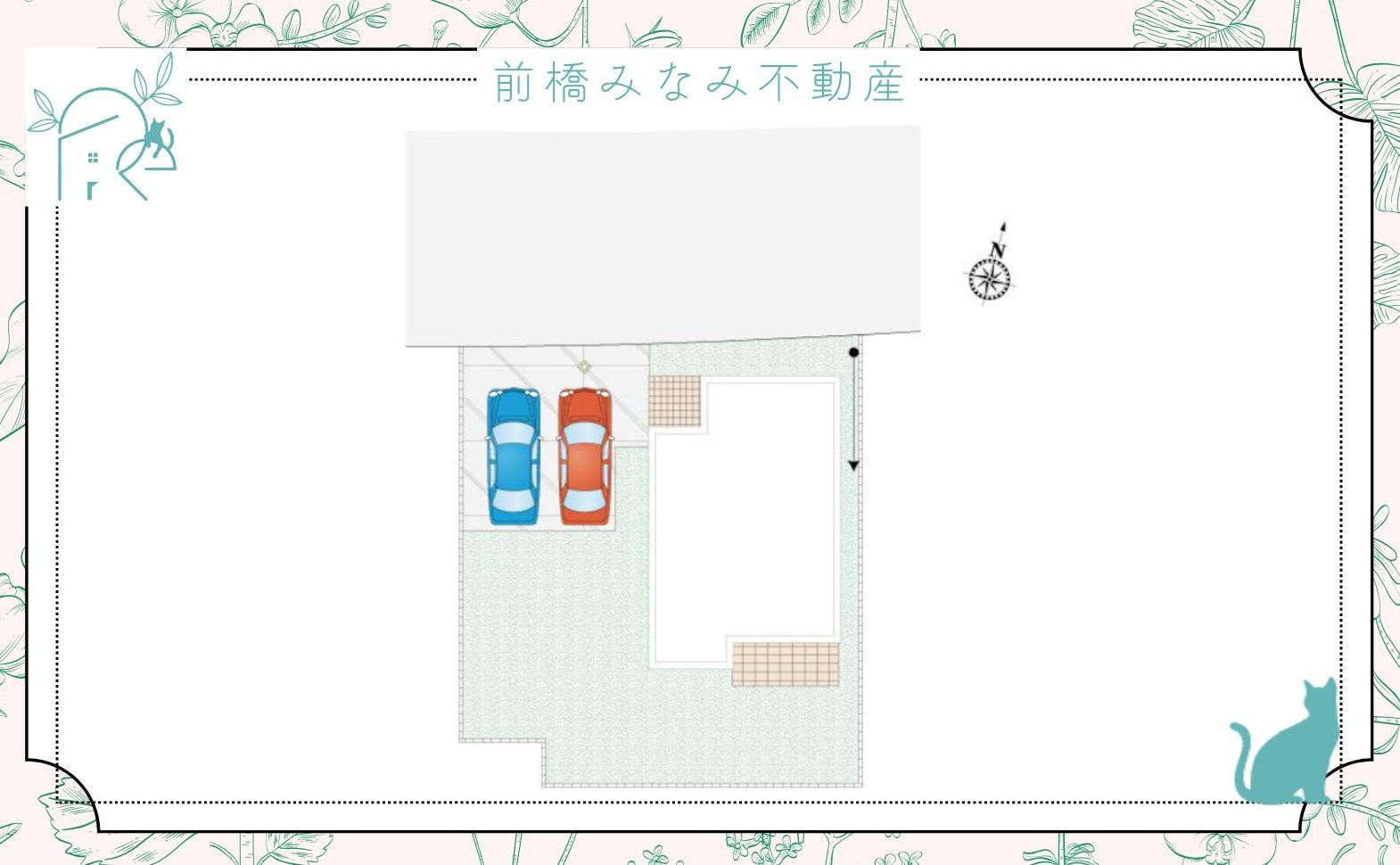【新築】前橋市上小出町2丁目３期　１号棟(全２区画)　新築建売分譲　の間取り