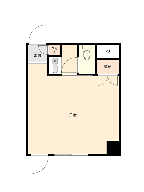 ライオンズマンション三鷹第六の間取り