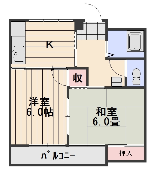 川崎ビルの間取り