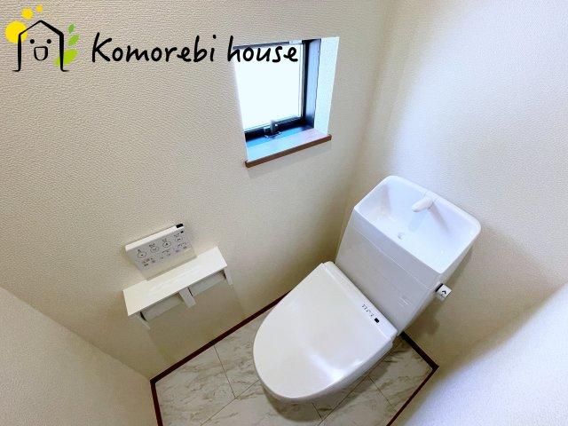 北本市北本　第1　新築一戸建て　ハートフルタウン　Bのトイレ|清潔感のあるトイレです