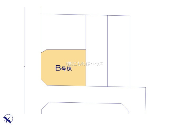 北本市北本　第1　新築一戸建て　ハートフルタウン　Bの区画図|B号棟