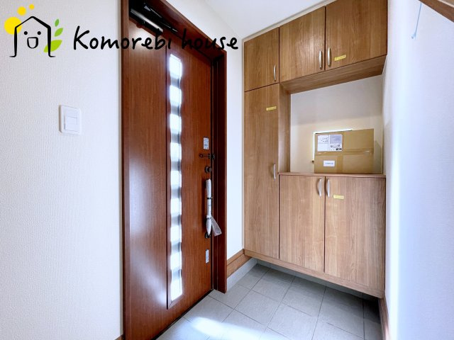 北本市北本　第1　新築一戸建て　ハートフルタウン　Bの玄関|シンプルで使いやすい玄関です