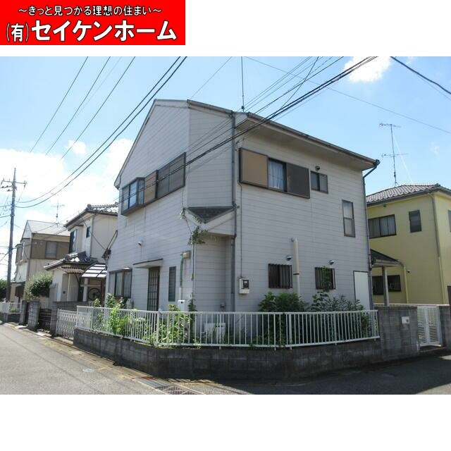 熊谷市上之　中古戸建の前面道路含む現地写真