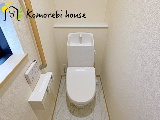 北本市北本　第1　新築一戸建て　ハートフルタウン　Cのトイレ|清潔感のあるトイレです