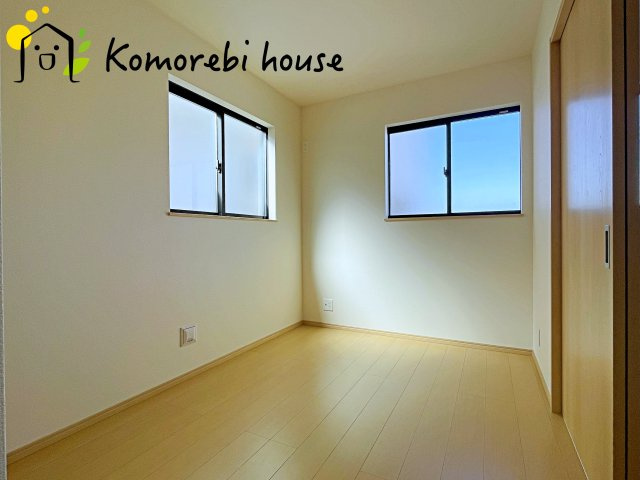 北本市北本　第1　新築一戸建て　ハートフルタウン　Cの洋室|個人の部屋や寝室として使える洋室です