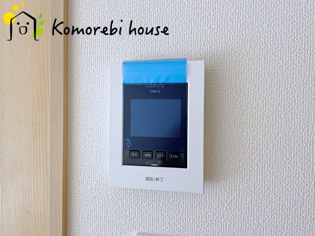 北本市北本　第1　新築一戸建て　ハートフルタウン　Cの防犯設備|来客時も画面で確認できる安心のTVモニターフォン。録画機能も付いているの安心。忙しい毎日をしっかりサポートします。