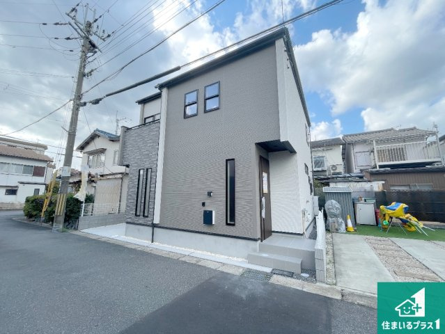 大津市際川　新築一戸建ての外観|安心の10年保証！外観を美しく保ち、雨水で汚れを落とします！気になることがありましたら、お気軽にお問い合わせください！