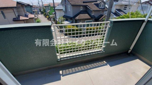 熊谷市万吉　中古戸建のバルコニー