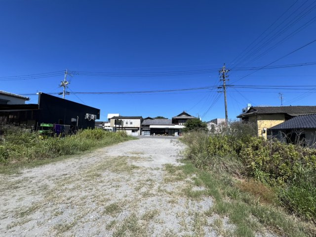 鏡町鏡　事業用地の外観