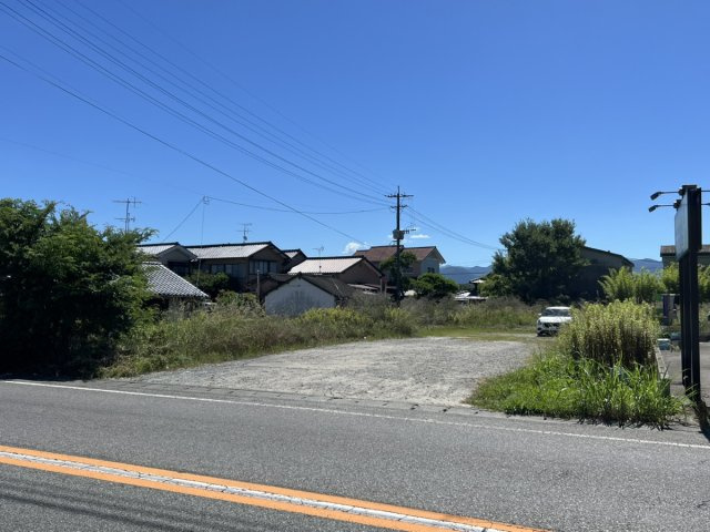 鏡町鏡　事業用地の外観