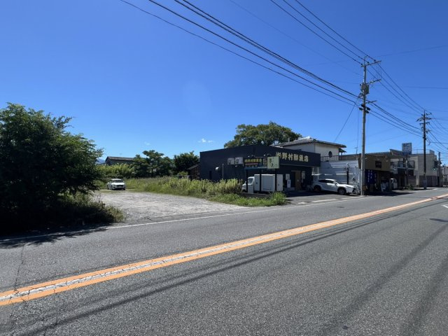 鏡町鏡　事業用地の外観