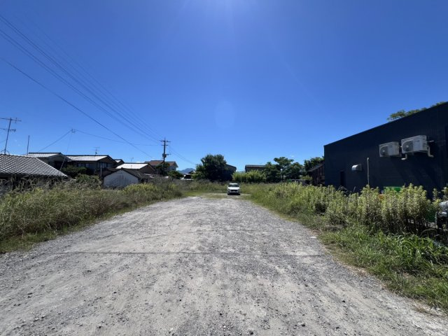 鏡町鏡　事業用地の外観