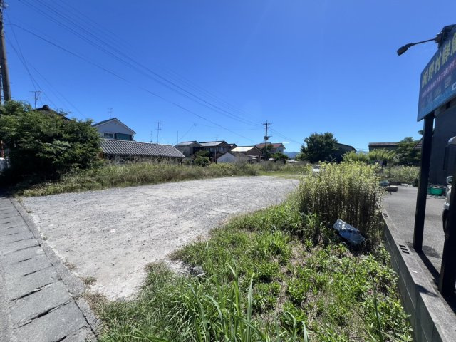 鏡町鏡　事業用地の外観