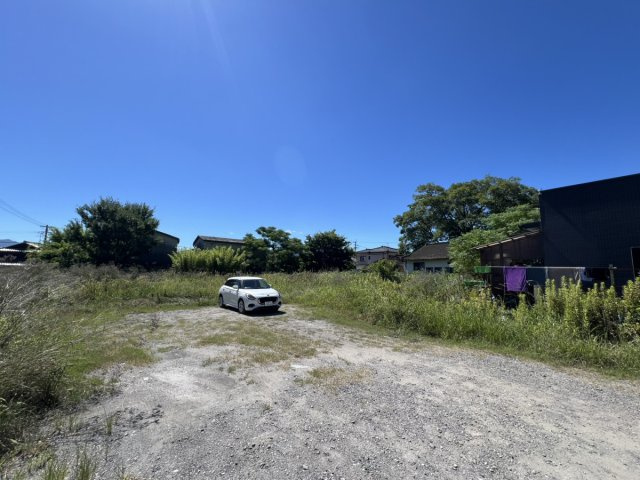 鏡町鏡　事業用地の外観