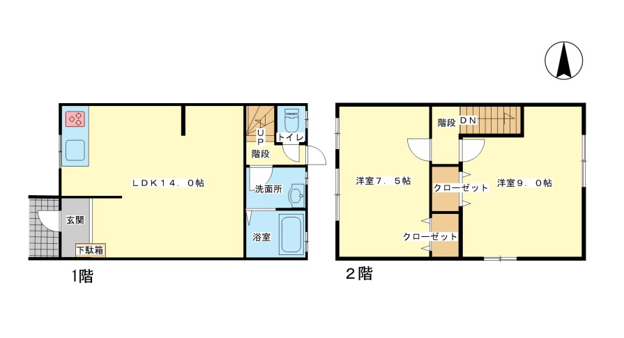 サニーハウス西今宿の間取り