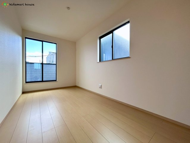 北本市北本第1　新築戸建　ハートフルタウンCの洋室|２階洋室：6.1帖