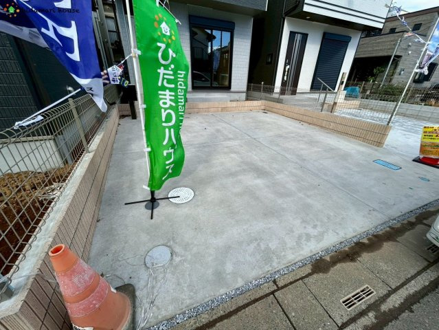 北本市北本第1　新築戸建　ハートフルタウンCの駐車場