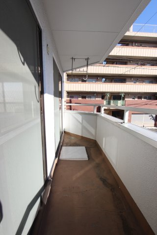 マンション雅のバルコニー