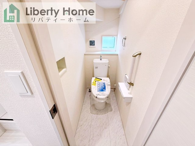 土浦市天川1丁目2期　新築戸建のトイレ