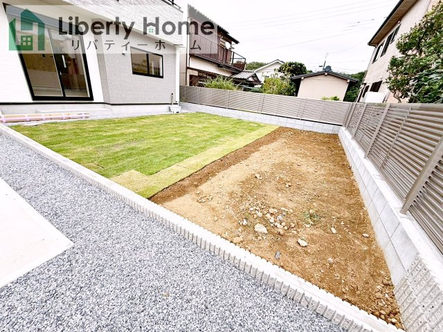 土浦市天川1丁目2期　新築戸建の庭